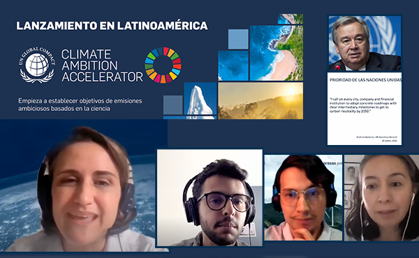 Pacto Mundial de las Naciones Unidas convoca a empresas de latinoamérica a participar en Climate Ambition Accelerator