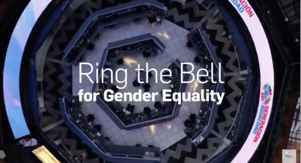 Ring the Bell for Gender Equality: El llamado para invertir con enfoque de género